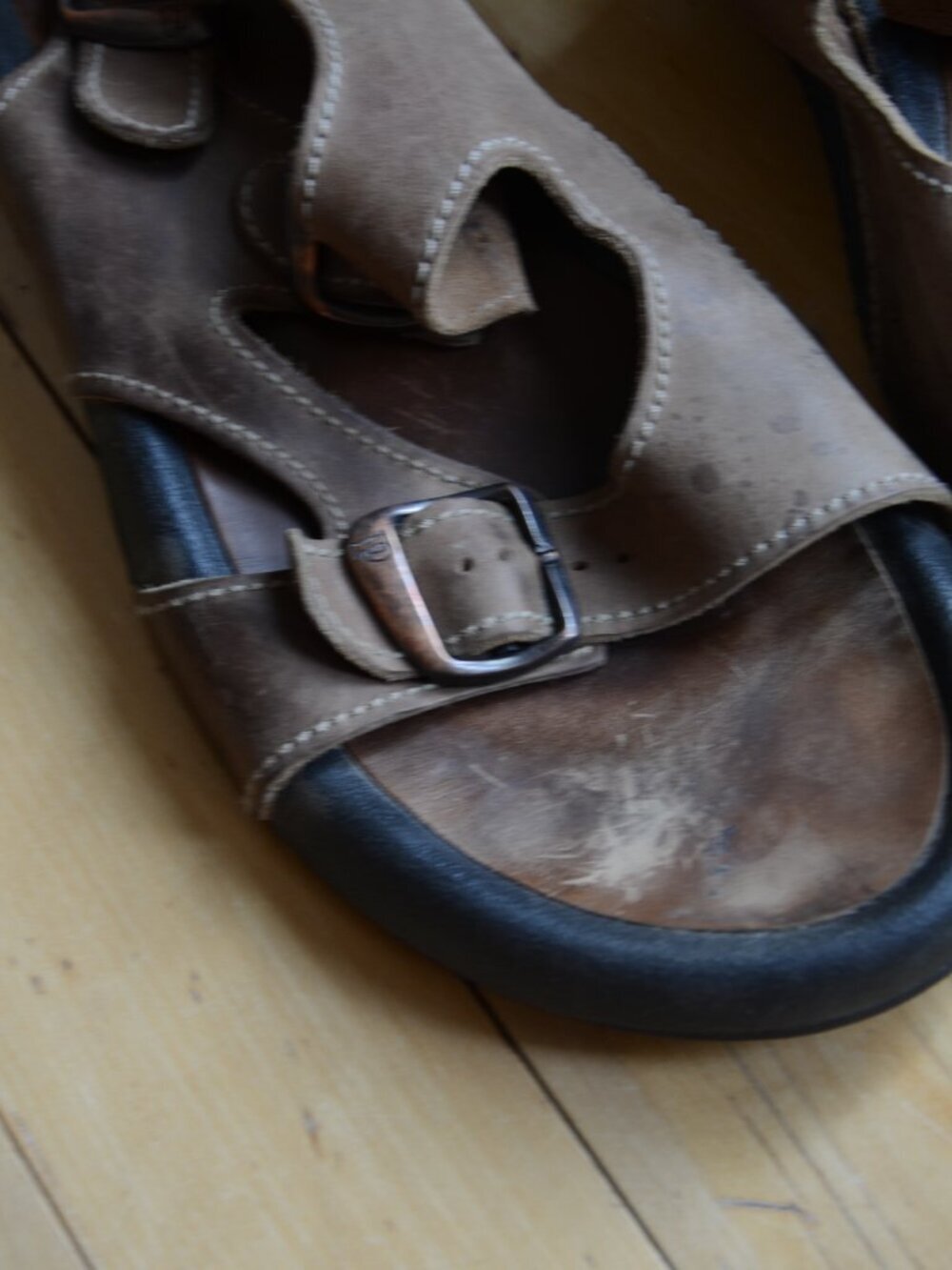 Patagonia Men’s Footnik Leather Strap Fisherman Sandals Size 10D - Picture 2 of 10